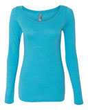 Women’s Triblend Scoop Neck Long Sleeve T-Shirt