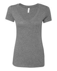 Women’s Triblend Deep V-Neck T-Shirt