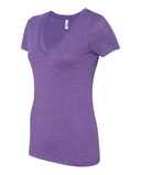 Women’s Triblend Deep V-Neck T-Shirt