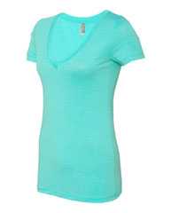 Women’s Triblend Deep V-Neck T-Shirt