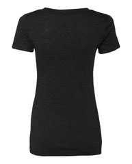 Women’s Triblend Deep V-Neck T-Shirt
