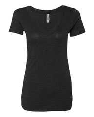 Women’s Triblend Deep V-Neck T-Shirt
