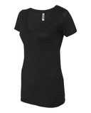 Women’s Triblend Deep V-Neck T-Shirt