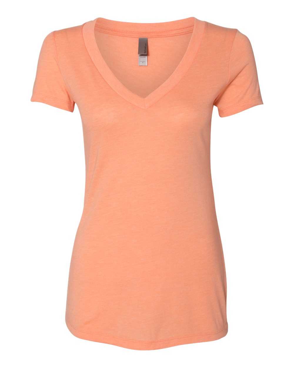 Next Level Women’s Triblend Deep V-Neck T-Shirt 6740