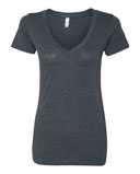 Women’s Triblend Deep V-Neck T-Shirt
