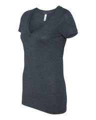 Women’s Triblend Deep V-Neck T-Shirt
