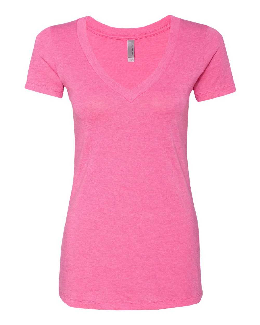 Next Level Women’s Triblend Deep V-Neck T-Shirt 6740