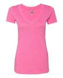Women’s Triblend Deep V-Neck T-Shirt