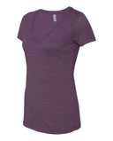 Women’s Triblend Deep V-Neck T-Shirt