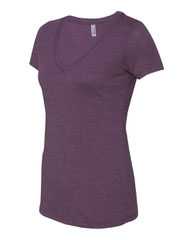 Women’s Triblend Deep V-Neck T-Shirt