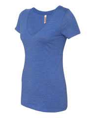 Women’s Triblend Deep V-Neck T-Shirt