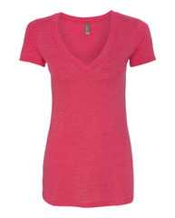Women’s Triblend Deep V-Neck T-Shirt