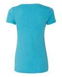 Next Level Women’s Triblend Deep V-Neck T-Shirt 6740