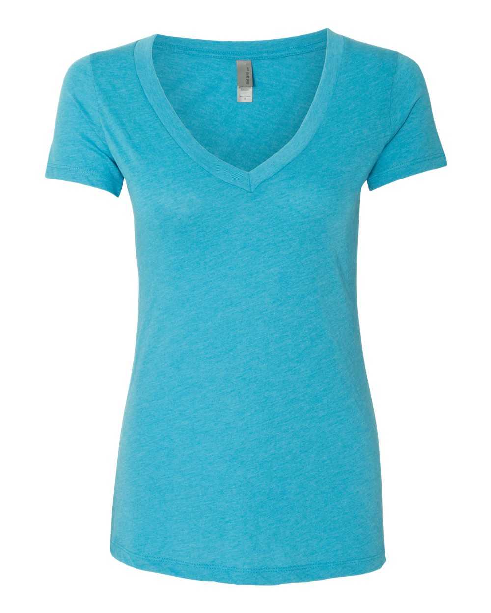 Next Level Women’s Triblend Deep V-Neck T-Shirt 6740