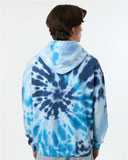 Blended Tie-Dyed Hooded Sweatshirt