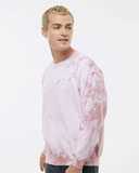 Blended Tie-Dyed Crewneck Sweatshirt