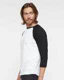 LAT Baseball Fine Jersey Three-Quarter Sleeve Tee 6930