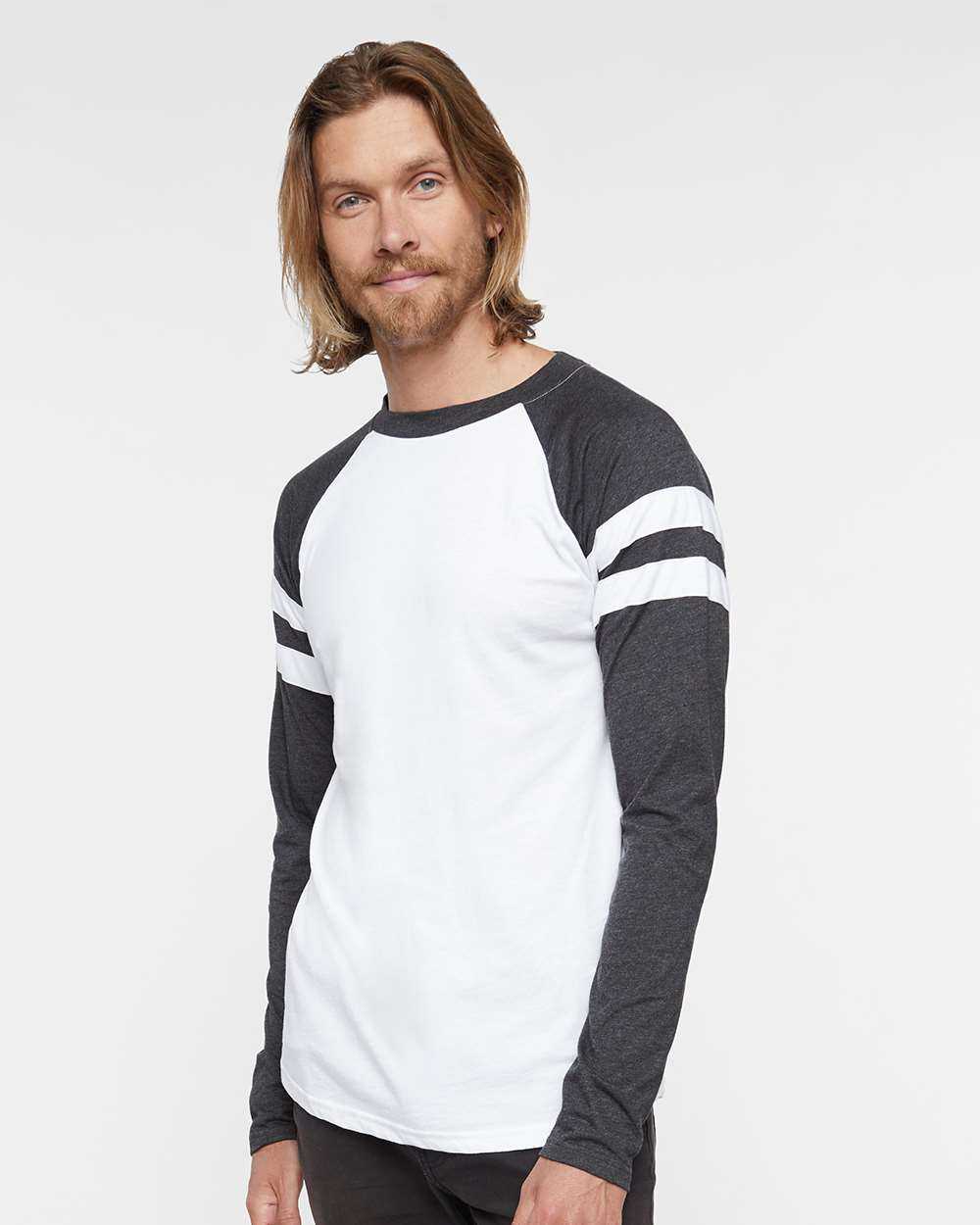 Fine Jersey Mash Up Long Sleeve Tee