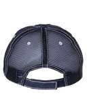 Herringbone Contrast Stitch Trucker Cap