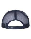 Flat Bill Six-Panel Trucker Cap