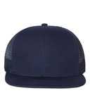 Flat Bill Six-Panel Trucker Cap