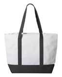 Bay View Zippered Tote