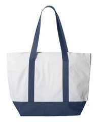Bay View Zippered Tote