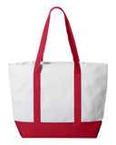 Bay View Zippered Tote