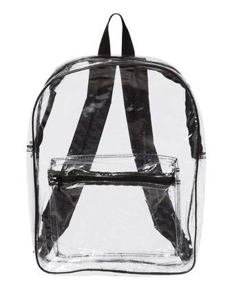 Liberty Bags Clear PVC Backpack 7010L