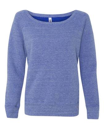 Women’s Sponge Fleece Wide Neck Sweatshirt