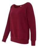 Women’s Sponge Fleece Wide Neck Sweatshirt