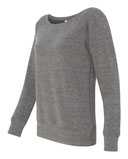 Women’s Sponge Fleece Wide Neck Sweatshirt