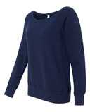 Women’s Sponge Fleece Wide Neck Sweatshirt