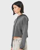 Women's Crop Fleece Hoodie
