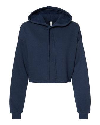 BELLA + CANVAS Women's Crop Fleece Hoodie 7502