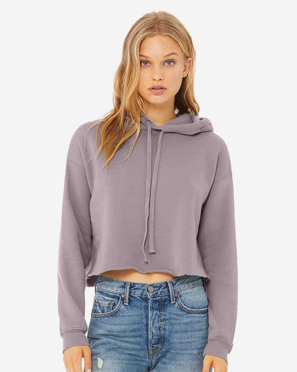 BELLA + CANVAS Women's Crop Fleece Hoodie 7502