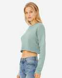 BELLA + CANVAS Women's Crop Crew Fleece 7503