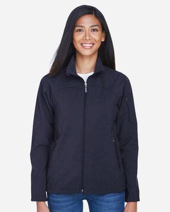 North End Women's 3-layer Fleece Performance Soft Shell Jacket 78034