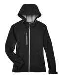 North End Women's Prospect Two-Layer Fleece Bonded Soft Shell Hooded Jacket 78166