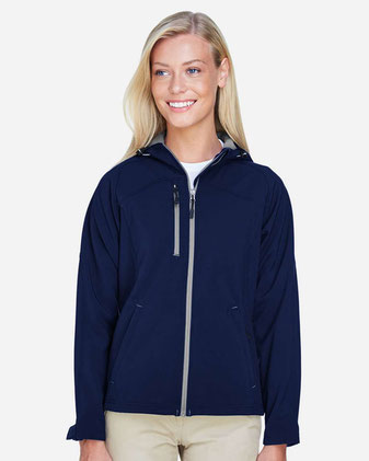 Women's Prospect Two-Layer Fleece Bonded Soft Shell Hooded Jacket