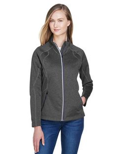 North End Women's Gravity Performance Fleece Jacket 78174 North End Women's Gravity Performance Fleece Jacket 78174