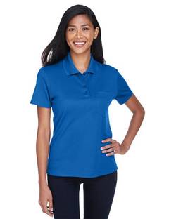 CORE365 Women's Origin Performance Piqué Polo with Pocket 78181P CORE365 Women's Origin Performance Piqué Polo with Pocket 78181P