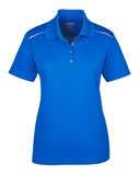 CORE365 Women's Radiant Performance Piqué Polo with Reflective Piping 78181R