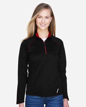 North End Women's Radar Quarter-Zip Pullover Performance Top 78187