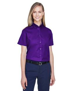 CORE365 Women's Optimum Short Sleeve Twill Shirt 78194 CORE365 Women's Optimum Short Sleeve Twill Shirt 78194