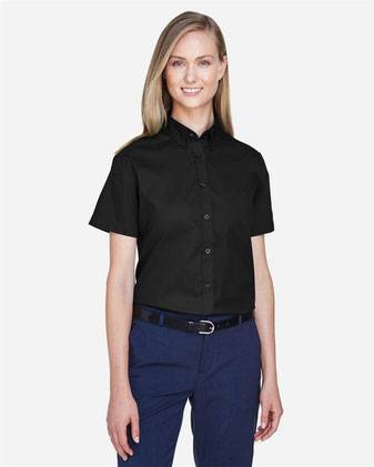 CORE365 Women's Optimum Short Sleeve Twill Shirt 78194