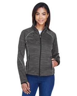 North End Women's Flux Mélange Bonded Fleece Jacket 78697 North End Women's Flux Mélange Bonded Fleece Jacket 78697