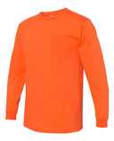USA-Made Long Sleeve Pocket T-Shirt