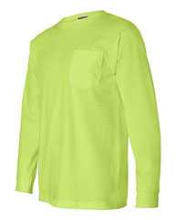 USA-Made Long Sleeve Pocket T-Shirt