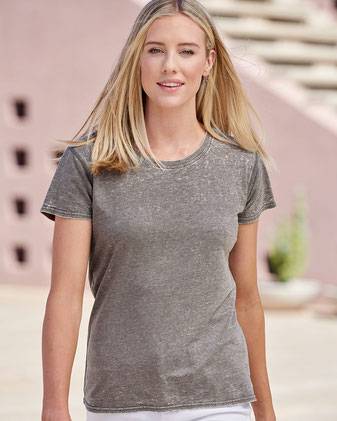 J. America Women’s Zen Jersey T-Shirt 8116J